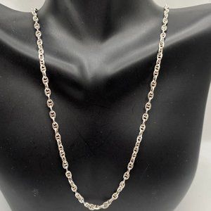 GIANI BERNINI STERLING SILVER 18" NECKLACE.